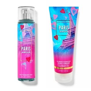 Bath & Body Works Paris Amour Fine Fragrance Mist & Body Cream